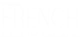 white logo on transparent background